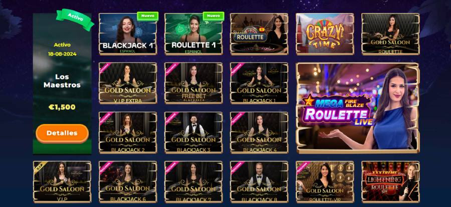 Casino en vivo Skrill Casino