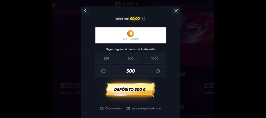 Casino Bitcoin Quickwin
